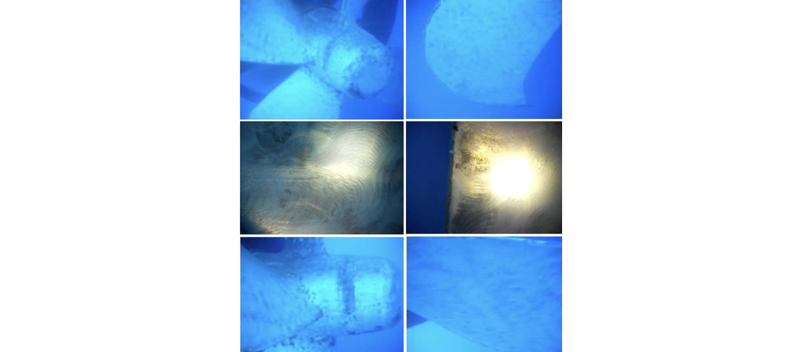 Propeller after cleaning
